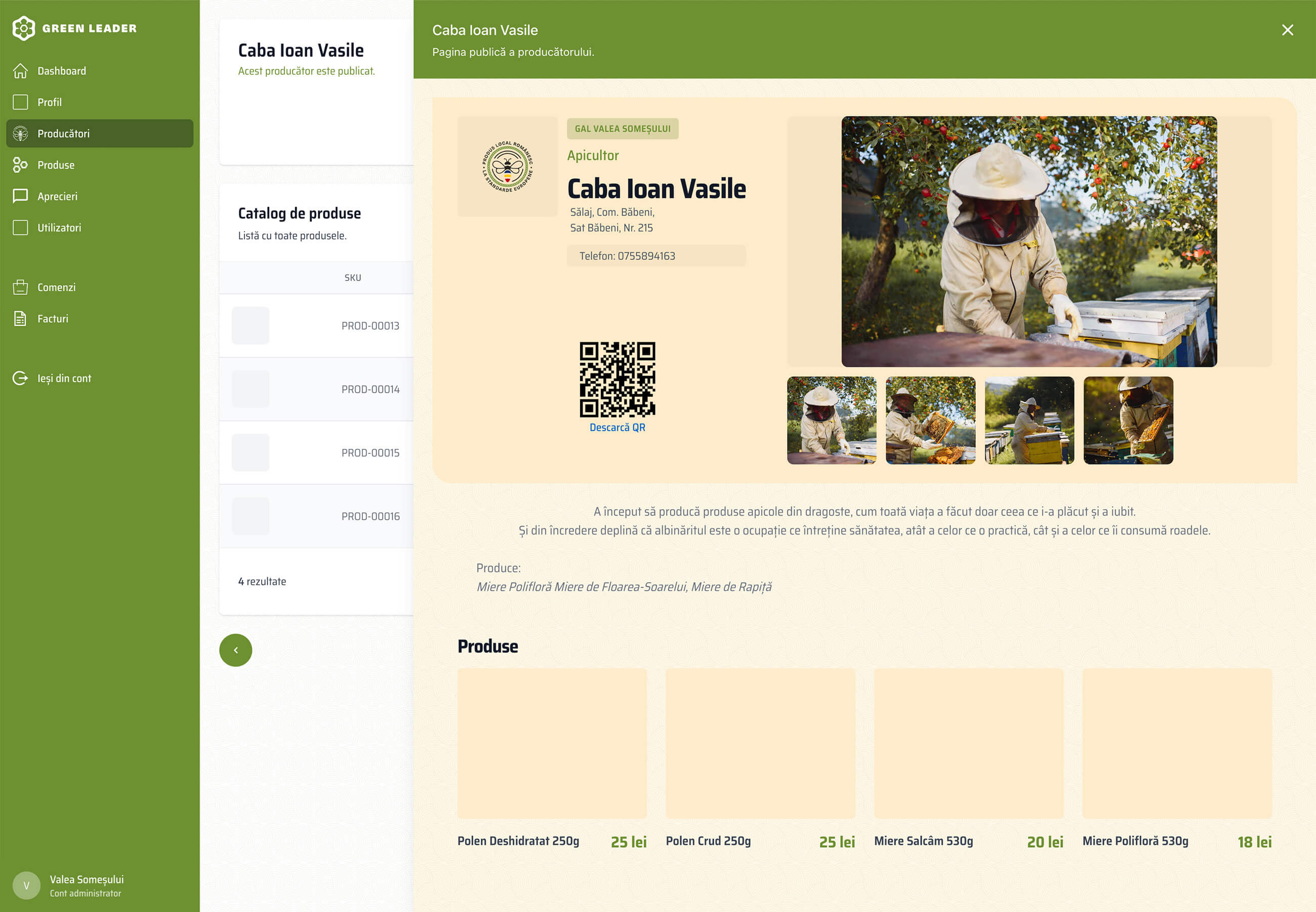 administrator producer